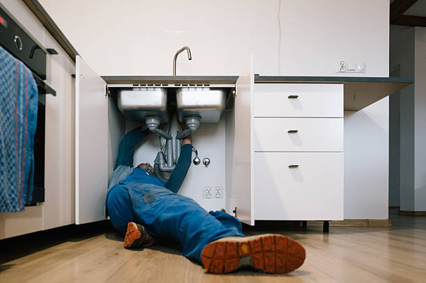 Professional Plumbing technician working in Merion Station, PA